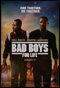 4a0729 BAD BOYS FOR LIFE photo background style teaser DS 1sh 2020 Will Smith, Martin Lawrence!