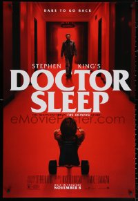 4a0822 DOCTOR SLEEP advance DS 1sh 2019 Shining sequel, McGregor as Danny Torrance, dare to go back!