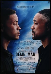 4a0854 GEMINI MAN teaser DS 1sh 2019 Will Smith faces off, who will save you from yourself?