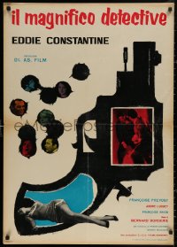 4a0052 WOMEN ARE LIKE THAT Italian 1sh 1962 Eddie Constantine is secret agent Lemmy Caution!