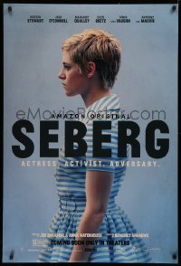 4a1063 SEBERG advance DS 1sh 2019 profile of Kristin Stewart in the title role as Jean Seberg!