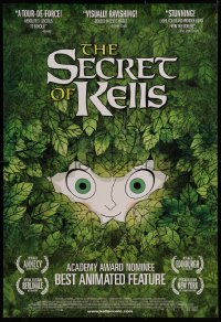 4a1064 SECRET OF KELLS 1sh 2009 cool cartoon nominated for the Best Animated Feature Academy Award!