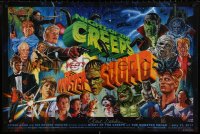 4a0325 NIGHT OF THE CREEPS/MONSTER SQUAD signed #230/250 24x36 art print 2010 by writer Fred Dekker!