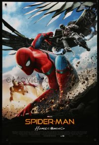 4a1086 SPIDER-MAN: HOMECOMING int'l advance DS 1sh 2017 Holland, wild, completely different image!
