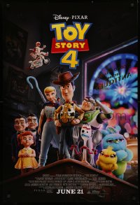 4a1144 TOY STORY 4 advance DS 1sh 2019 Walt Disney, Pixar, Woody, Buzz Lightyear and cast!