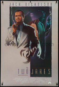 4a1149 TWO JAKES int'l 1sh 1990 cool art of smoking Jack Nicholson by Rodriguez!
