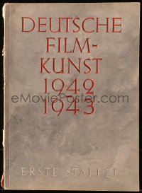 4d0019 DEUTSCHE FILMKUNST 1942-43 German campaign book 1942 Nazi films from different studios!