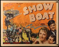4d0126 SHOW BOAT 1/2sh 1936 Irene Dunne, Allan Jones, James Whale, Kern & Hammerstein, ultra rare!