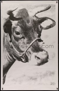 4d0070 VENICE BIENNALE 36x56 Italian special poster 1976 Andy Warhol's Cow Poster La Biennale!