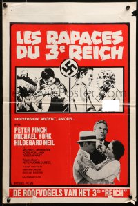 4f0197 ENGLAND MADE ME Belgian 1973 Peter Finch, Michael York, WWII Nazi Germany, different artwork!
