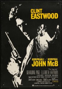 4f0077 BEGUILED Finnish 1971 completely different Clint Eastwood & Geraldine Page, Don Siegel