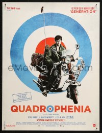 4f0068 QUADROPHENIA French 17x24 R2013 cool completely different rock & roll art image!