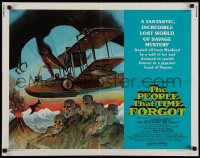4f0439 PEOPLE THAT TIME FORGOT 1/2sh 1977 Edgar Rice Burroughs, a lost continent shut off by ice!