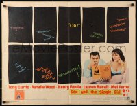 4f0458 SEX & THE SINGLE GIRL 1/2sh 1965 great full-length image of Tony Curtis & sexiest Natalie Wood!