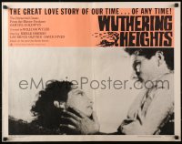 4f0482 WUTHERING HEIGHTS 1/2sh R1963 Laurence Olivier is torn with desire for Merle Oberon!