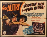 4f0484 YODELIN' KID FROM PINE RIDGE 1/2sh 1937 great western art of singing cowboy Gene Autry, rare!