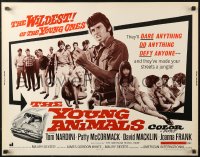 4f0485 YOUNG ANIMALS 1/2sh 1968 AIP bad teens, the wildest of the young ones!