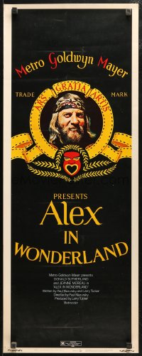 4f0613 ALEX IN WONDERLAND insert 1971 wild image of Donald Sutherland, Jeanne Moreau!