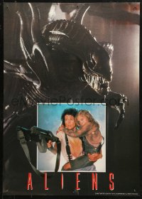 4f0901 ALIENS Japanese commercial '80s different image of Sigourney Weaver, Carrie Henn & monster!