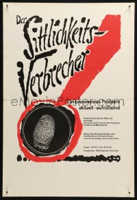4f0026 MOLESTERS Swiss 1964 bizarre Swiss pseudo-documentary about child molesters!
