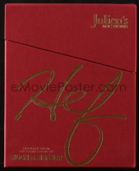 4g0706 JULIEN'S 11/30/18 set of 2 hardcover auction catalogs 2018 Hugh Hefner collection in slipcase!