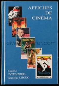 4g0614 AFFICHES DE CINEMA French hardcover book 1990s Choko, many of the best French poster art!