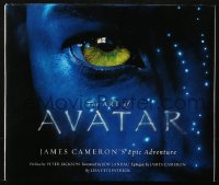 4g0616 AVATAR hardcover book 2009 full-page color images from James Cameron's Epic Adventure!