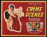 4g0725 CRIME SCENES softcover book 1997 Movie Poster Art of the Film Noir, 100 color images!
