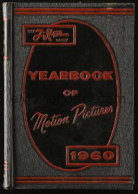 4g0597 FILM DAILY YEARBOOK OF MOTION PICTURES hardcover book 1960 filled with movie information!