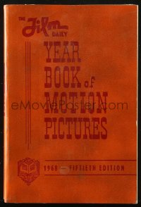4g0605 FILM DAILY YEARBOOK OF MOTION PICTURES softcover book 1968 loaded with movie information!