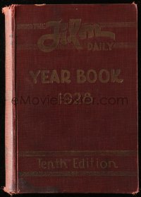 4g0566 FILM DAILY YEARBOOK OF MOTION PICTURES hardcover book 1928 filled with movie information