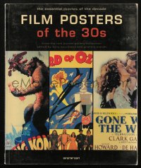 4g0731 FILM POSTERS OF THE 30s English softcover book 2003 many great full-page color images!