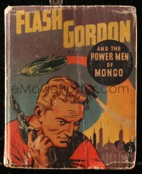 4g0520 FLASH GORDON Better Little Book hardcover book 1943 Flash Gordon and the Power Men of Mongo!