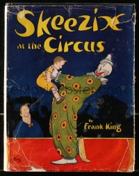 4g0549 GASOLINE ALLEY hardcover book 1926 Skeezix at the Circus, illustrated by author Frank King!