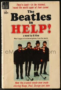 4g0485 HELP paperback book 1965 Beatles, John Lennon, Paul McCartney, George Harrison, Ringo Starr!