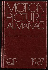 4g0608 INTERNATIONAL MOTION PICTURE ALMANAC hardcover book 1987 loaded with great information!