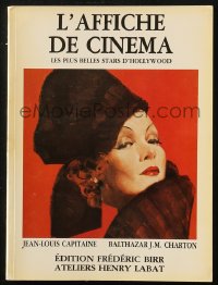 4g0749 L'AFFICHE DE CINEMA LES PLUS BELLES STARS D'HOLLYWOOD French softcover book 1983 color images!