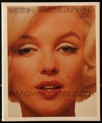 4g0752 LAST SITTING German softcover book 1982 final photographs of Marilyn Monroe by Bert Stern!