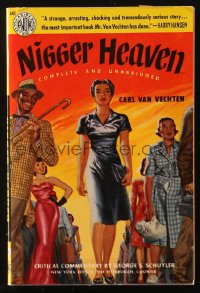 4g0475 NIGGER HEAVEN paperback book 1951 Carl Van Vechten, prejudice and the Jazz Age in Harlem!