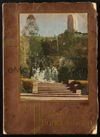 4g0771 PICTORIAL FOREST LAWN softcover book 1937 images of the Memorial Park in Glendale California!