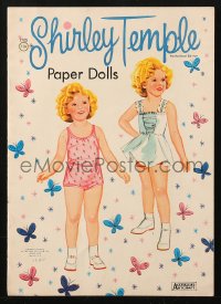 4g0782 SHIRLEY TEMPLE Saalfield Publishing softcover book 1986 Classic Paper Dolls in Full Color!
