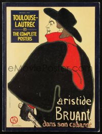 4g0793 TOULOUSE-LAUTREC: THE COMPLETE POSTERS English softcover book 1991 full-page color images!