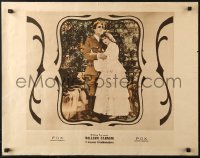 4g0380 JOYOUS TROUBLE-MAKERS 1/2sh 1920 William Farnum & pretty Louise Lovely embracing, ultra-rare!