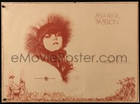 4g0388 PASSION 1/2sh 1920 Ernst Lubitsch's Madame DuBarry, Hal Phyfe art of pretty Pola Negri, rare!