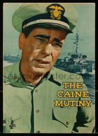 4g0868 CAINE MUTINY 12pg Japanese program 1954 Humphrey Bogart wearing cap, different images!