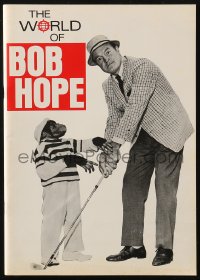 4g1152 BOB HOPE Australian souvenir program book 1978 The World of Bob Hope, includes ticket stub!