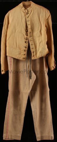 4g0305 CRIMSON PIRATE costume 1952 coat and pants from a two piece pirate outfit used in movie!