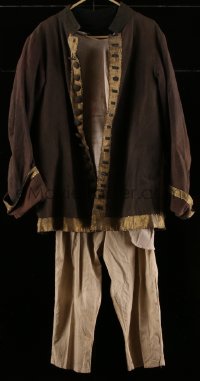 4g0306 CUTTHROAT ISLAND costume 1995 cool coat, shirt and pirate knee breeches used in the movie!