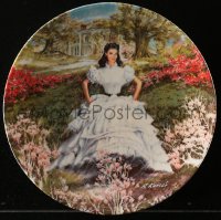 4g0250 GONE WITH THE WIND collector plate 1978 Knowles, art of Scarlett O'Hara by Raymond Kursar!