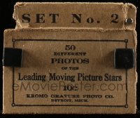 4g0438 LEADING MOVING PICTURE STARS photo set #2 1910s contains 50 photos of actors & actresses!